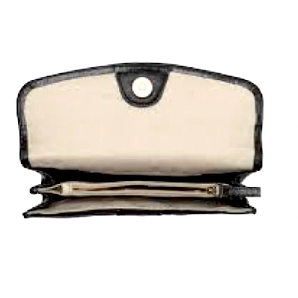 American Leather Co. Miles Wristlet Clutch